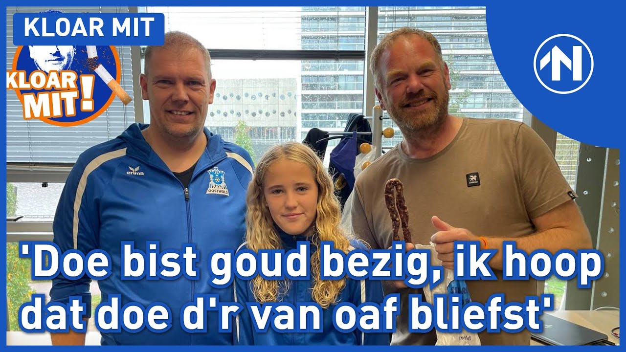 Henks oude voetbalclub VVS OOSTWOLD steekt hem een hart onder de riem