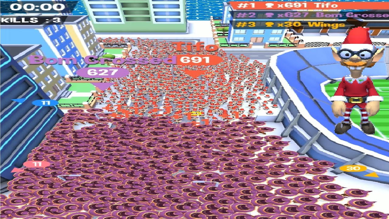 Crowd City World Record Map Control: 100.00%