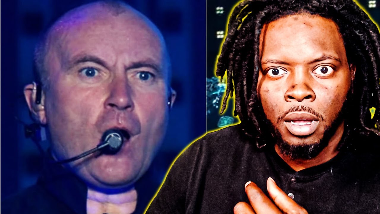 FIRST TIME REACTING TO PHIL COLLINS LIVE 