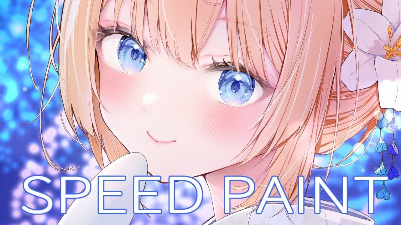 【イラストメイキング】浴衣エミリちゃん【Speed Painting】