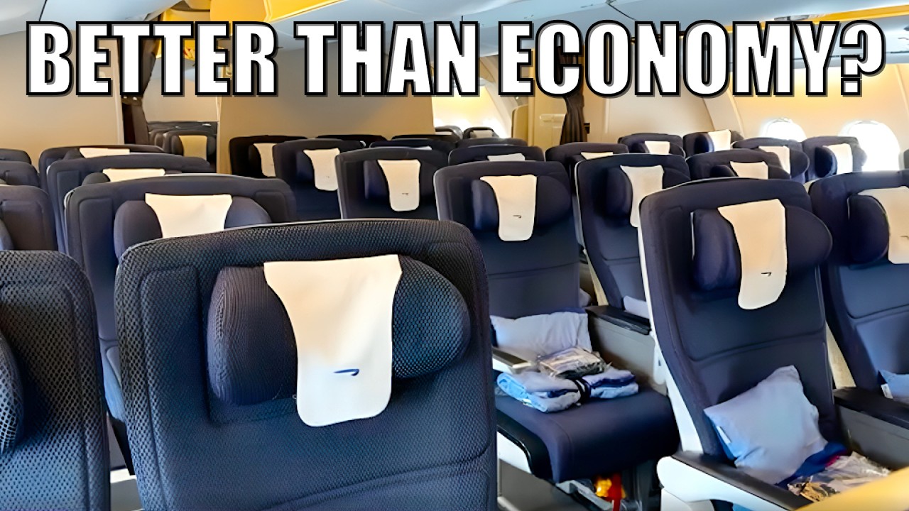 British Airways A380 Premium Economy Review ✈️ | World Traveller Plus London to DC