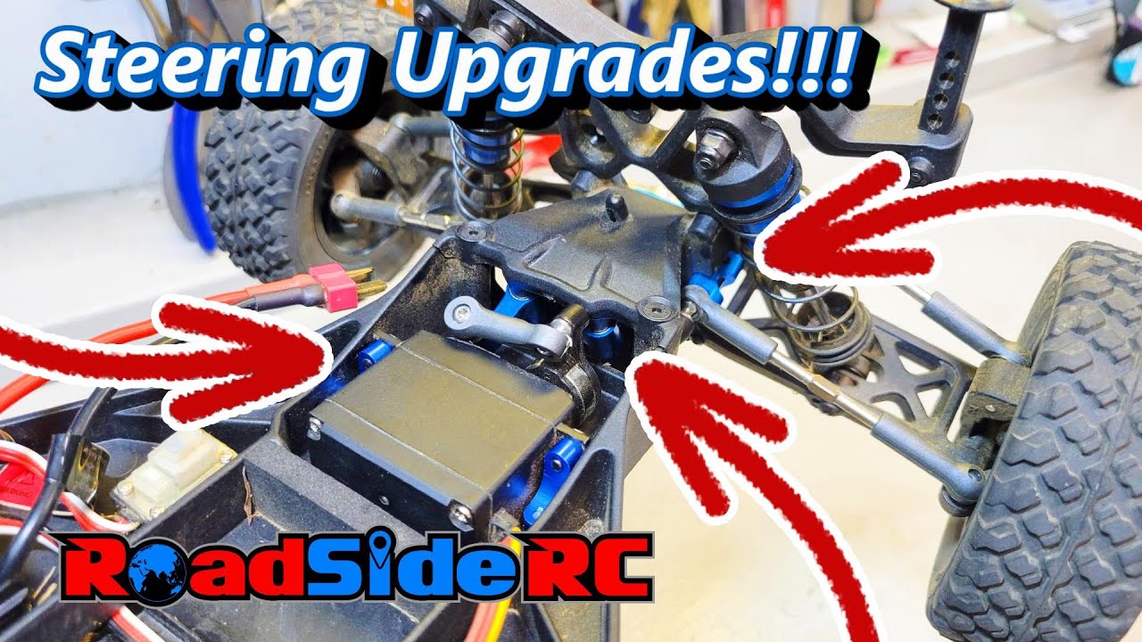 Steering Upgrades for Team Associated 2WD Vehicles - Factory Team Parts Installed