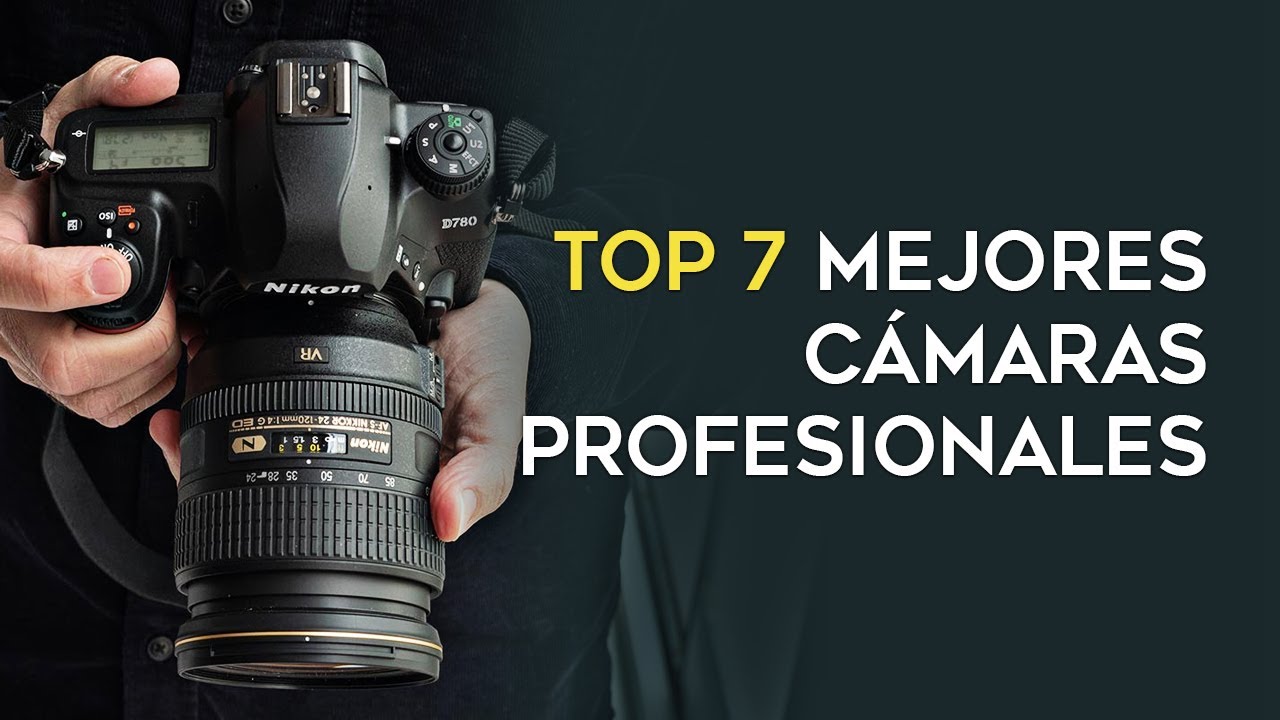 TOP 7 CAMARAS para sacar FOTOS PROFESIONALES que puedes comprar en AMAZON