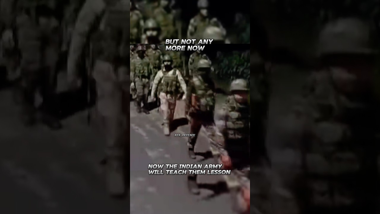 Flag March in Manipur: Indian Army's Vigilant Presence After President's Rule || #IndianArmy #India