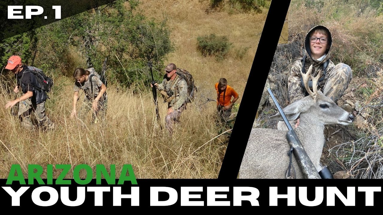 Youth Hunter's First Buck!! - 2021 Arizona Coues Whitetail Deer Hunt