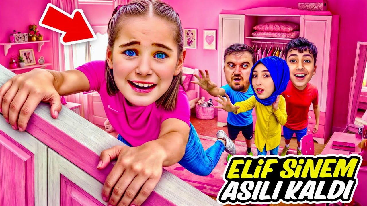 ELİF SİNEM HER YERE TIRMANDI ASILDI KALDI EYVAH ‼️ 