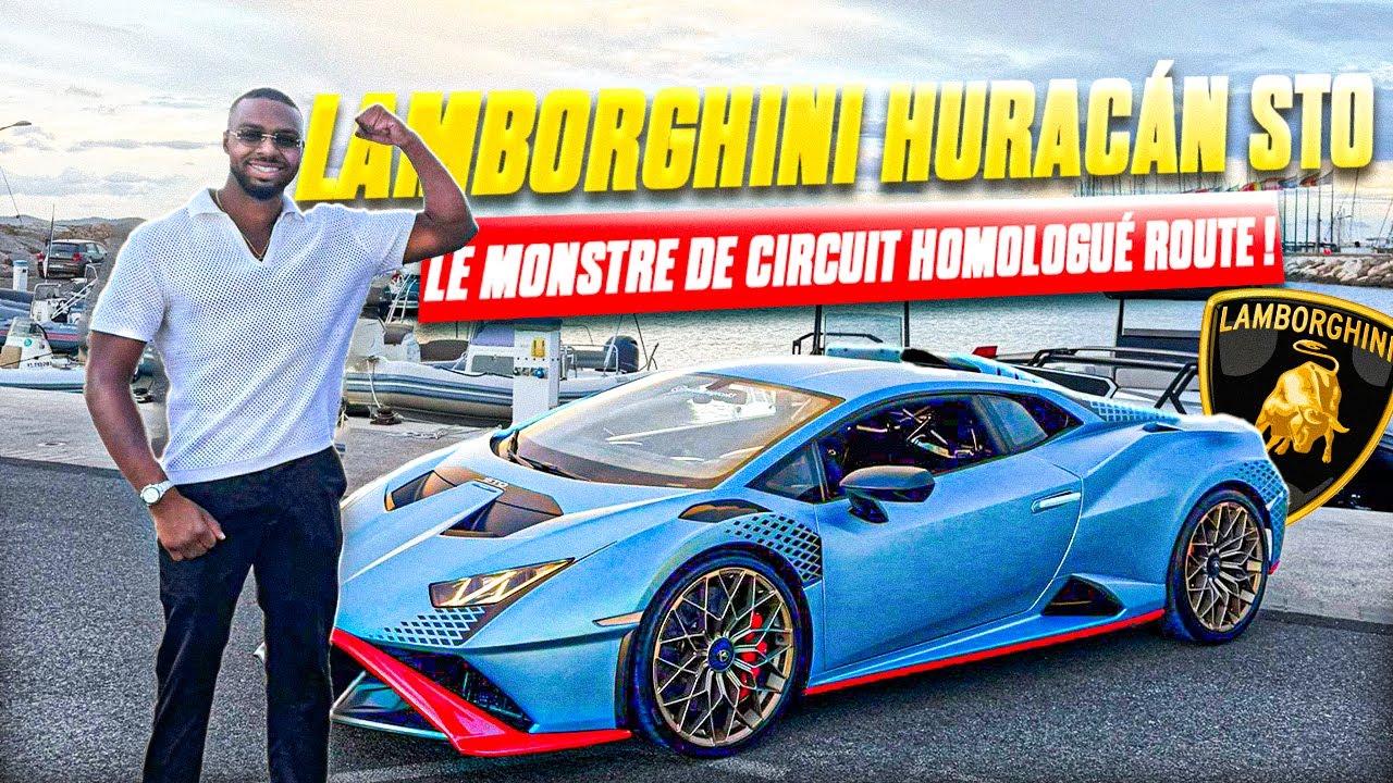 LAMBORGHINI HURACAN STO : LE MONSTRE DE CIRCUIT HOMOLOGUÉ ROUTE !