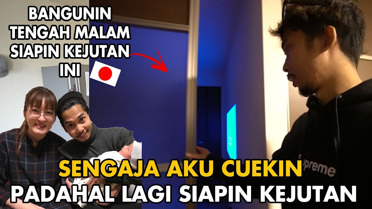 TENGAH MALAM BANGUNIN ISTRI KASI KEJUTAN TAK TERDUGA ! ASLI DIA SAMPAI NANGIS MEWEK ! ;(