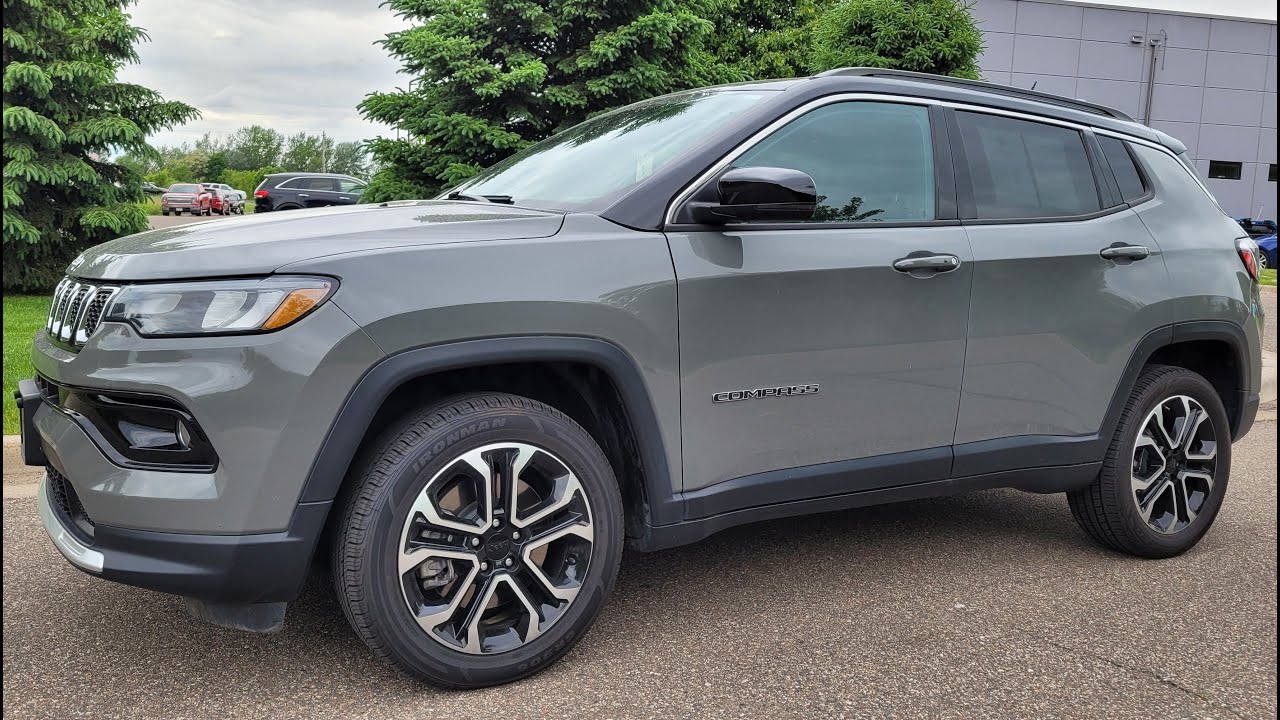 2023 Jeep Compass Limited AWD Walk Around and Test drive.