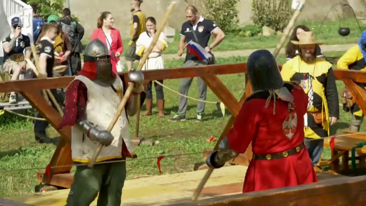 Battle of Nations 2018 3day Алебарда 1fight  Russia vs Poland
