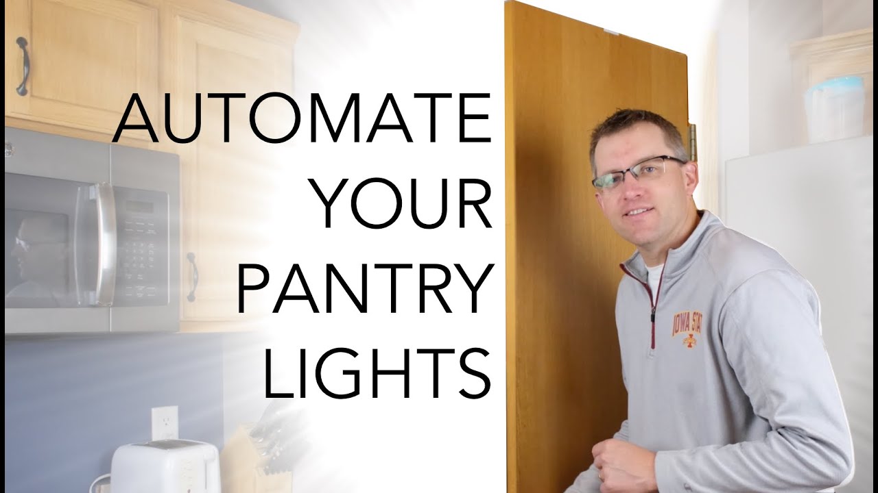 How to automate a pantry light using an UltraPro smart switch and Centralite Micro Door Sensor
