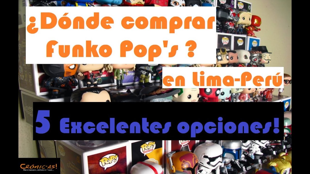 ¿Dónde comprar Funko Pop's? | 5 Tiendas de Lima-Perú