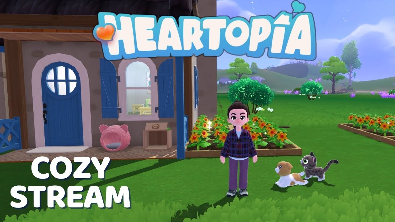 Relaxing in Heartopia 🌸 | Cozy Live Stream