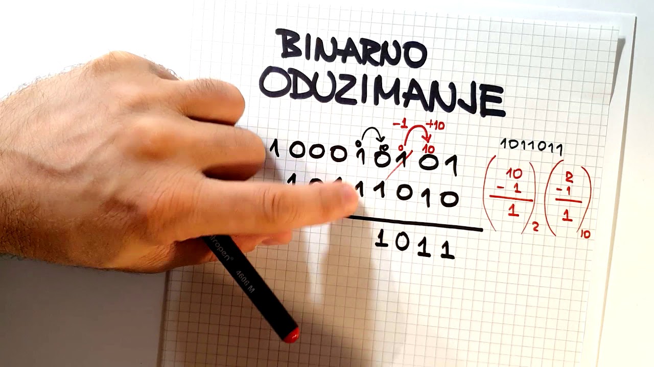 T02 V02 Binarno oduzimanje