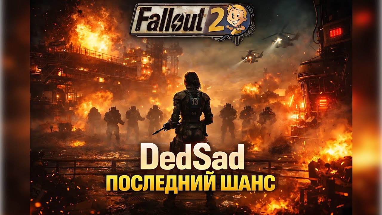 Апокалиптик стрим #10 \ Fallout 2 \ Это ФИНАЛ? \ DedSad