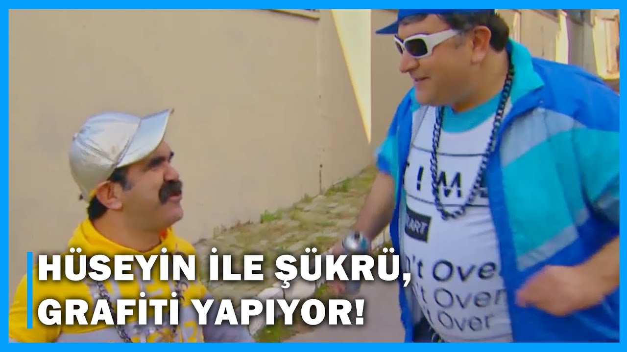 Hüseyin ile Şükrü, Grafiti Yapıyor! - Çocuklar Duymasın 61.Bölüm