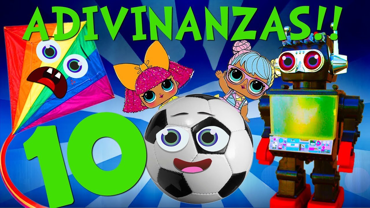Adivinar que Juguete es? 10 Adivinanzas y acertijos de Juguetes _ Video para niños