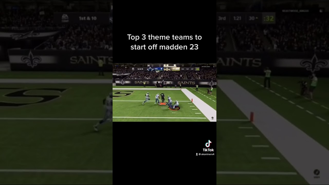 Madden 23 Theme teams