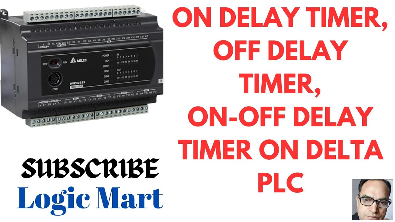How does On Delay, Off Delay, On-Off Delay Timer on Dela PLC!