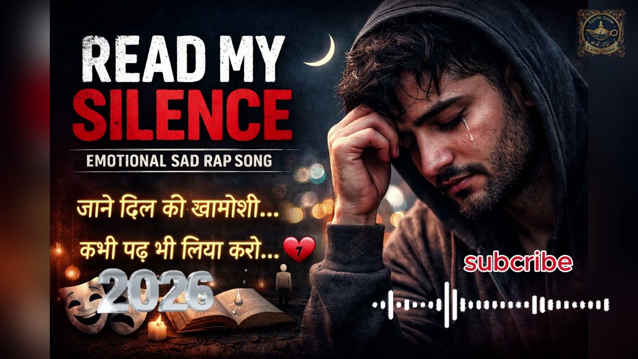 “Read My Silence | Deep Emotional Sad Rap | Heart Touching Hindi Rap 💔”#trending2026 #viralsong .