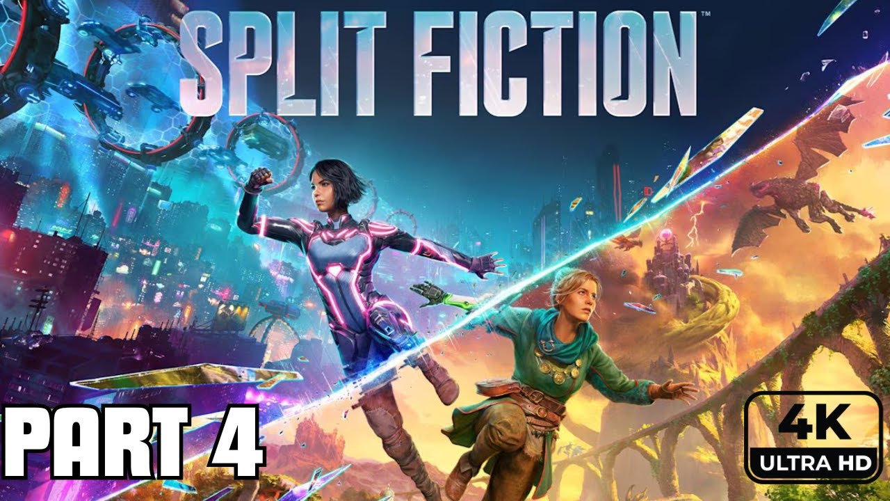 SPLIT FICTION Gameplay Walkthrough FULL GAME Part 4 [4K 60FPS PC] - No Commentary