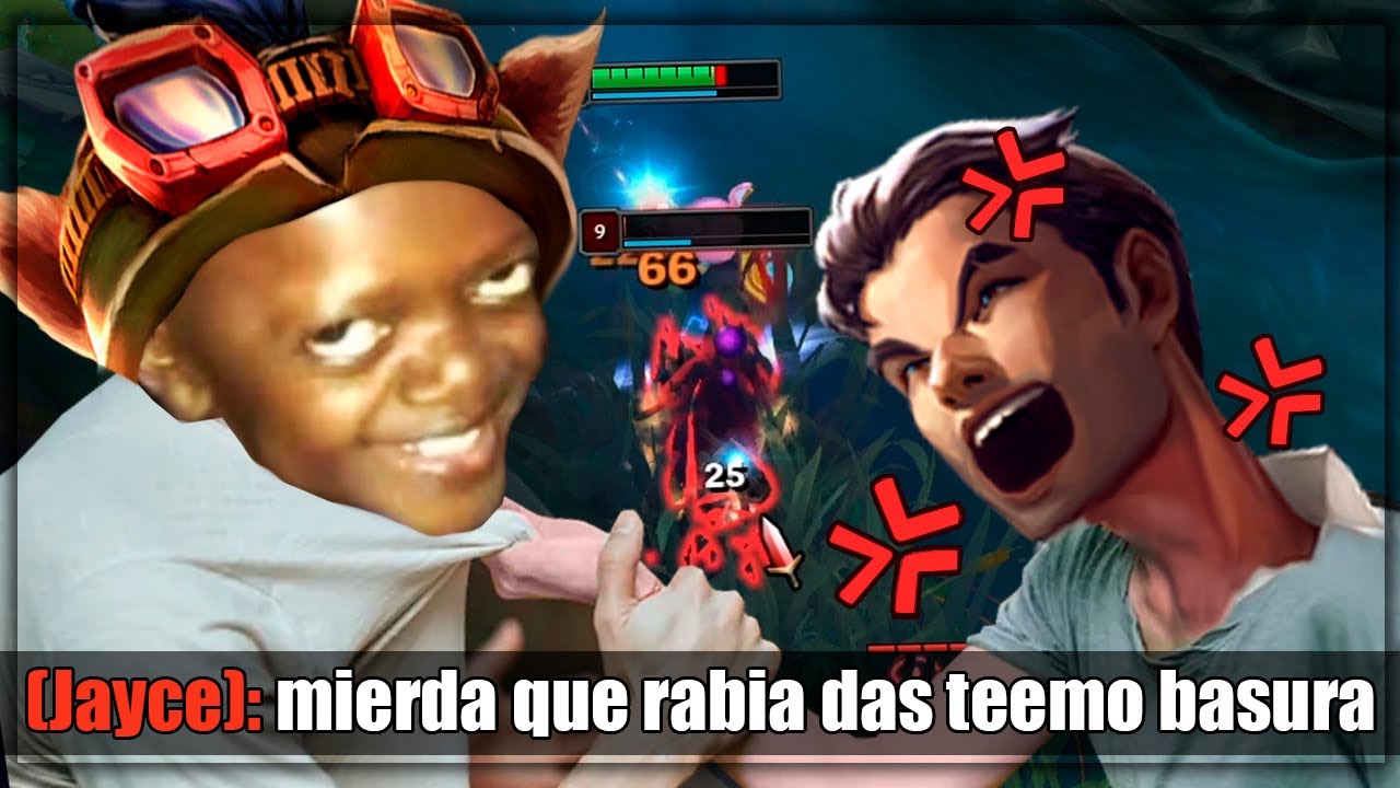 😡¡¡ME LLAMA BASURA!! Tilteando a Rivales con TEEMO JUNGLA😂