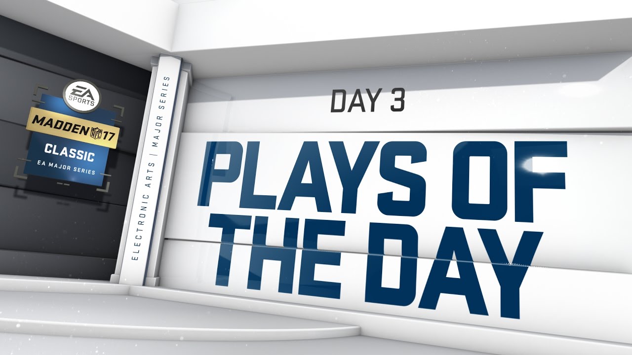 Best Plays of Day 3 | Quarters, Semis, and Finals | Madden Classic 2016