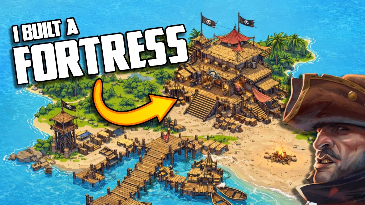 From Shipwrecked to Pirate Fortress in Windrose