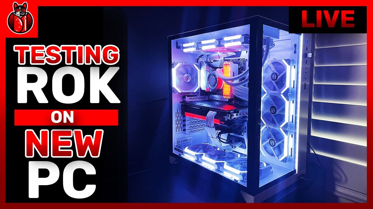 🔴 Testing @Rise of Kingdoms on NEW 3k+ PC
