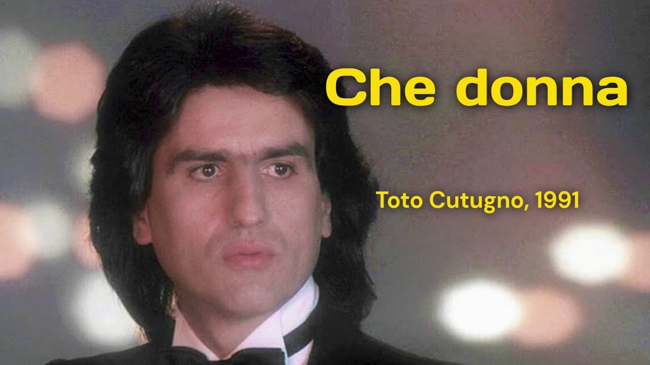 Karaoke · Che donna - Toto Cutugno