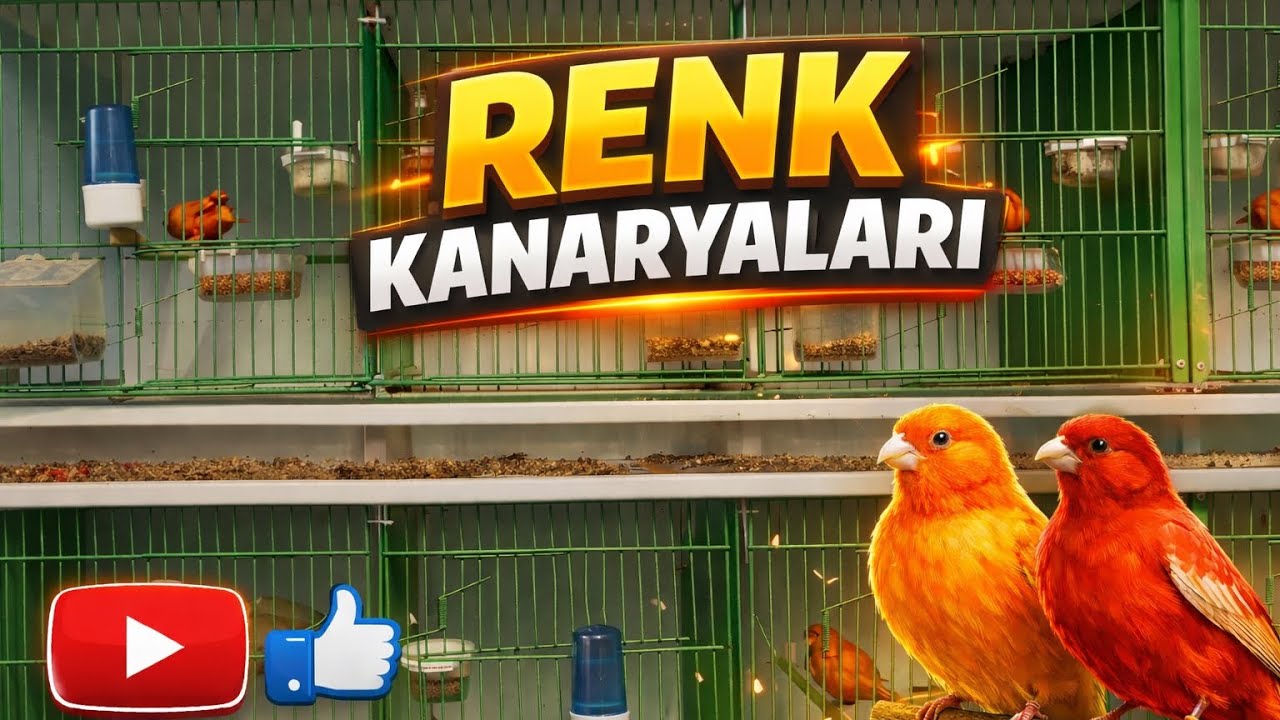 Lipokrom Kanarya Yetiştiriciliği: Sarı ve Kırmızı Kanarya Bakımı Nasıl Yapılır?