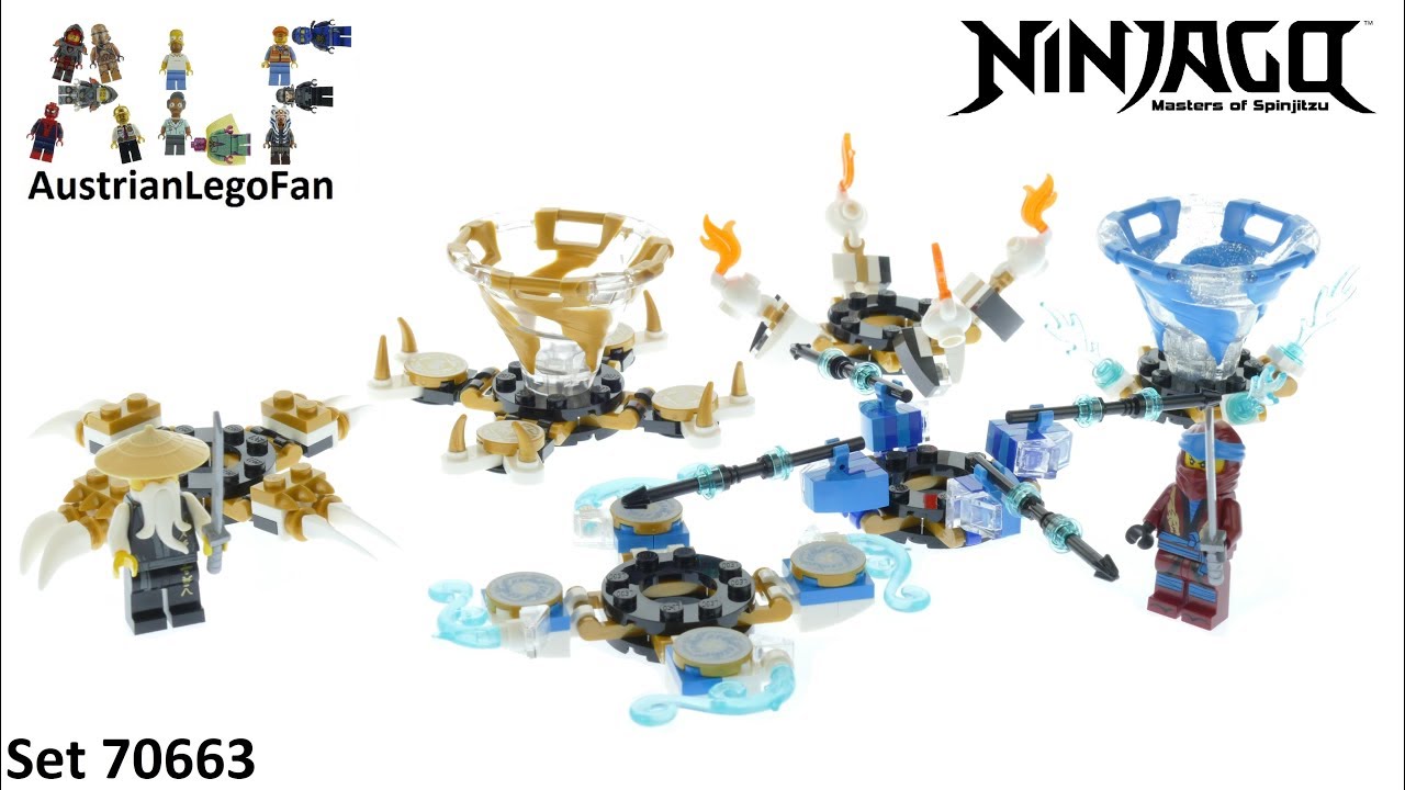 Lego Ninjago 70663 Spinjitzu Nya & Wu - Lego 70663 Speed Build