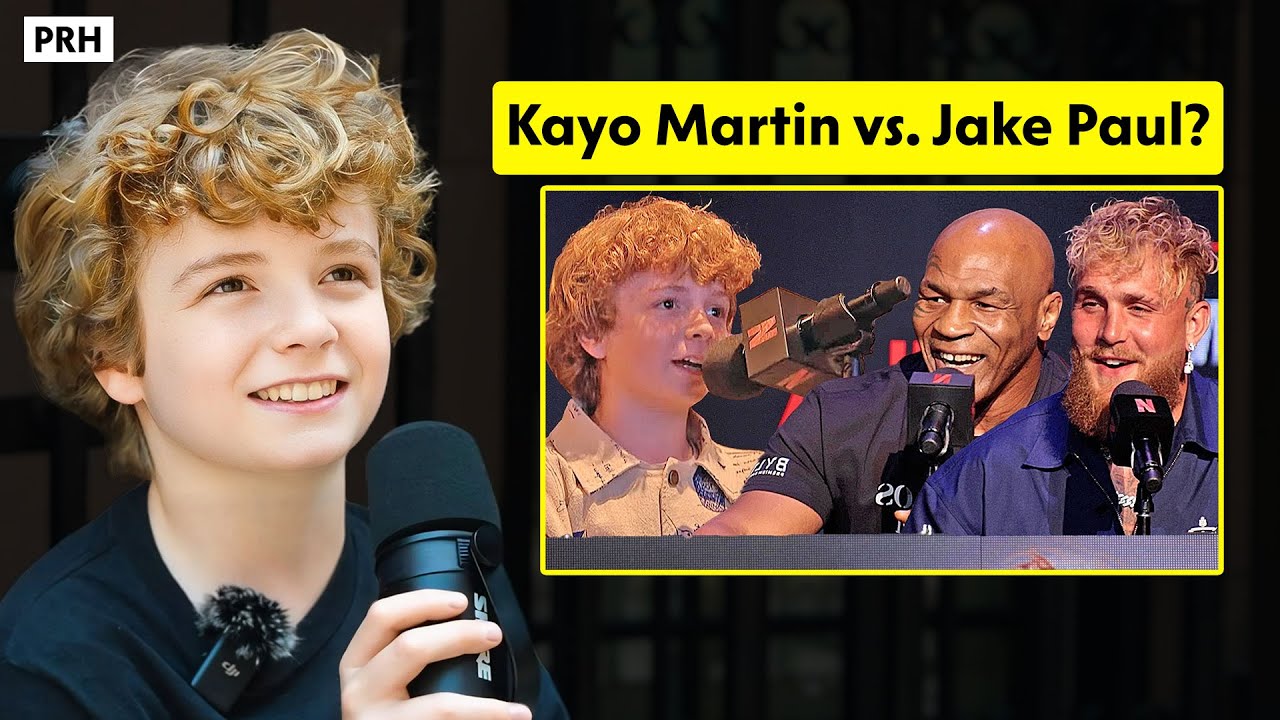 Kayo Martin Speaks Out After Confronting Jake Paul and Mike Tyson At Their Press Conference