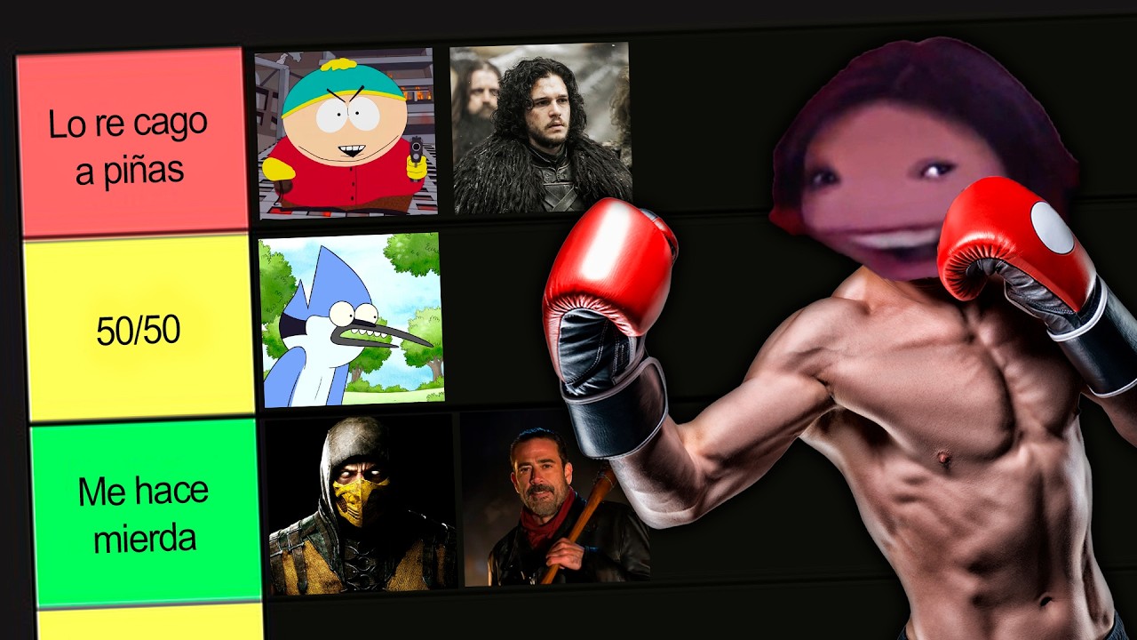 Personajes (en general) que c4gar1a bien a trompadas