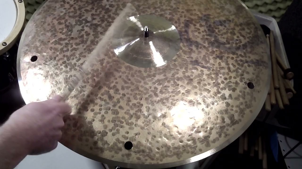24 HSB EH Turk Ride, 3035g - Handcrafted cymbals by Craig Lauritsen