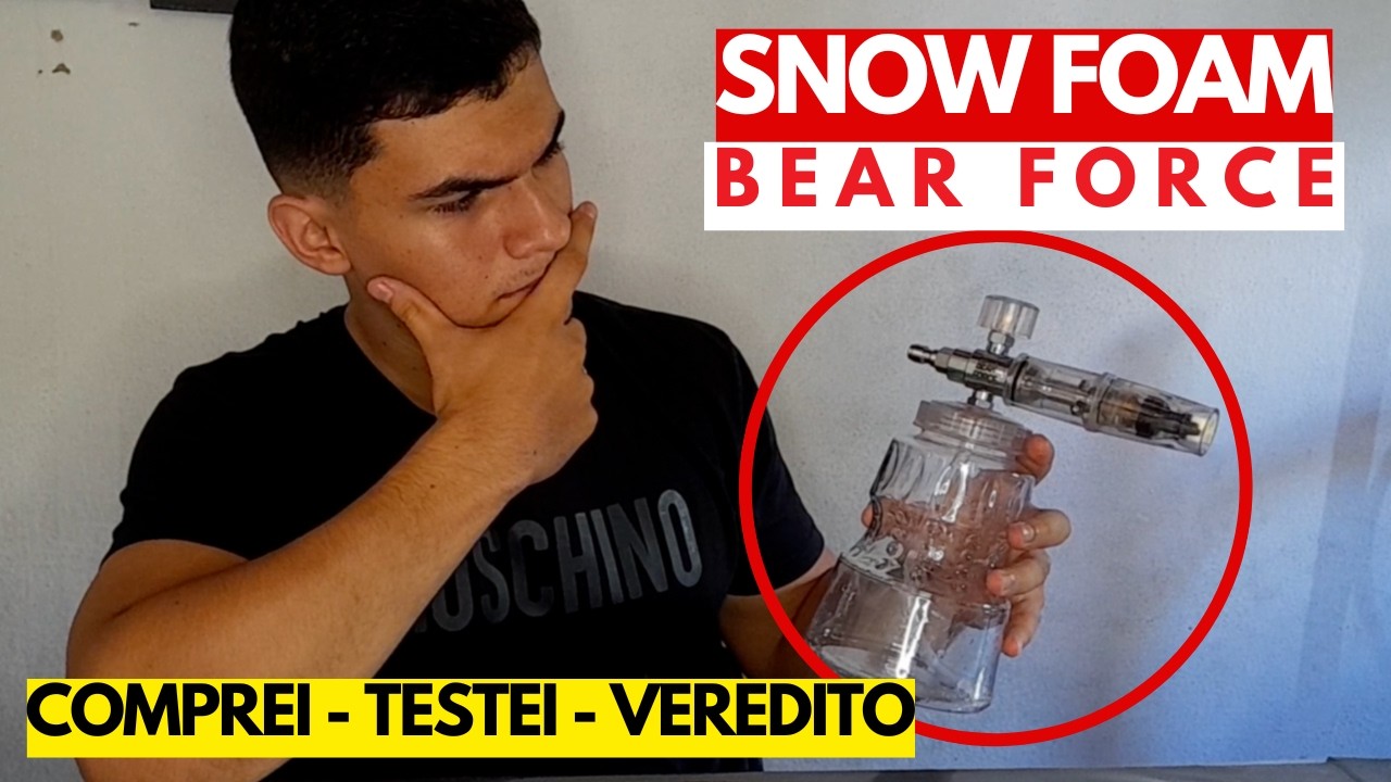 Snow Foam BEAR FORCE vale a pena? Assista antes de Comprar ou se arrependa depois!