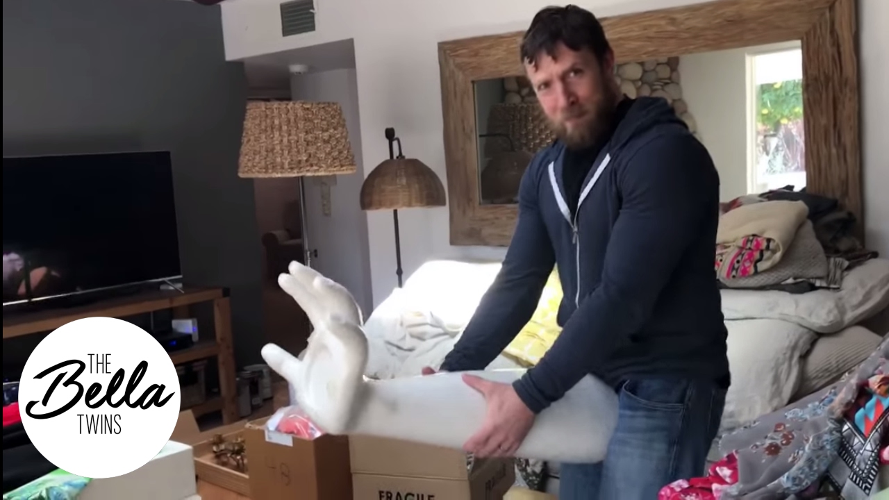 Bryan's reaction to Brie's new home decorations is PRICELESS (Calling all husbands!)