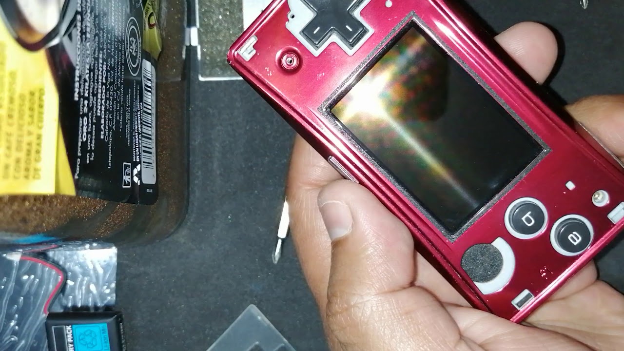 Reparar Game Boy Micro con problemas en audio Parte 1