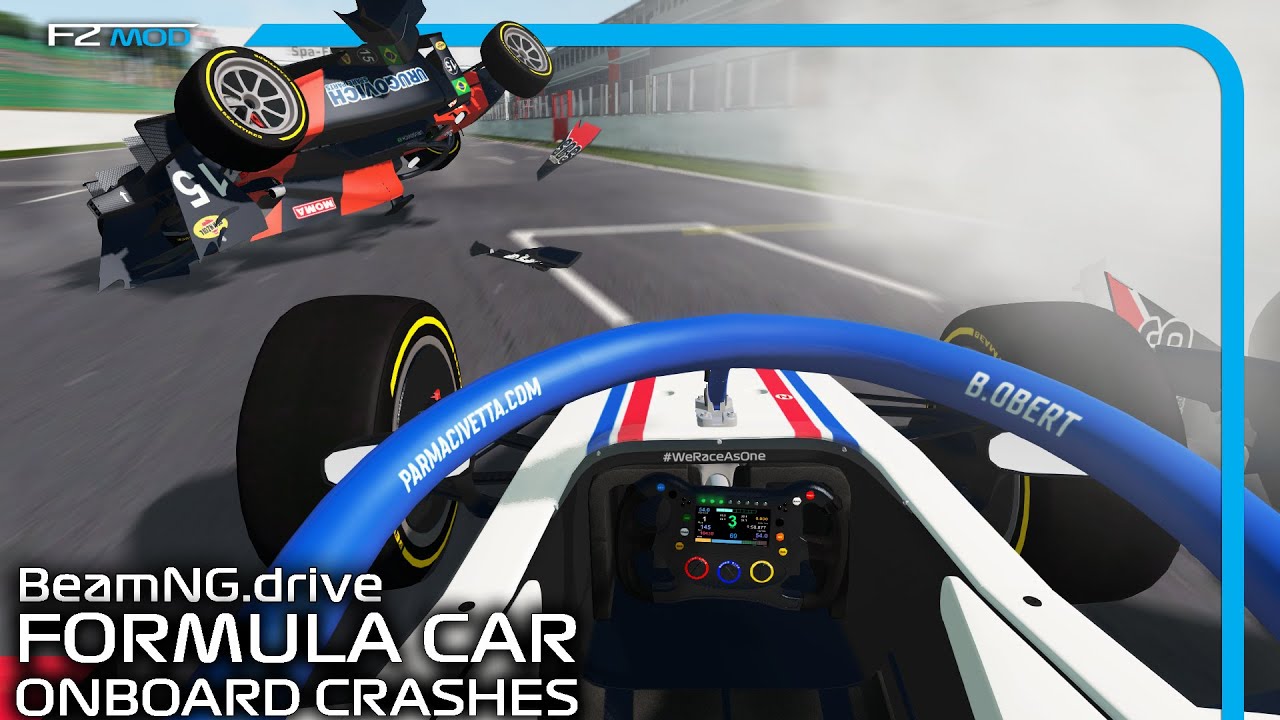 Formula Car Onboard Crashes #2 | BeamNG.drive