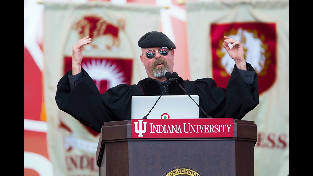 2016 IU Commencement speaker Jamie Hyneman