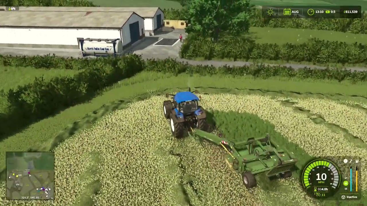 FS25 FIELDS OF TYRONE #35 | MOWING SILAGE PART 2