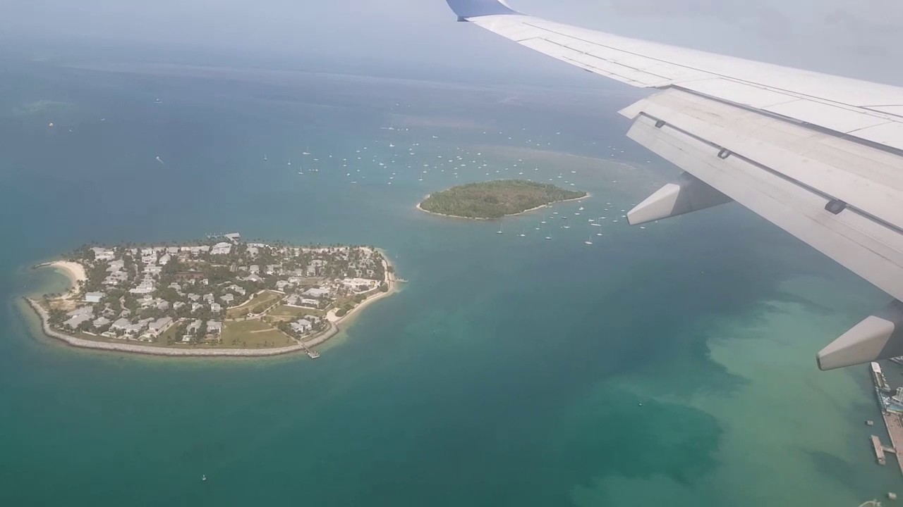 Bird strike while landing in Key West, Florida