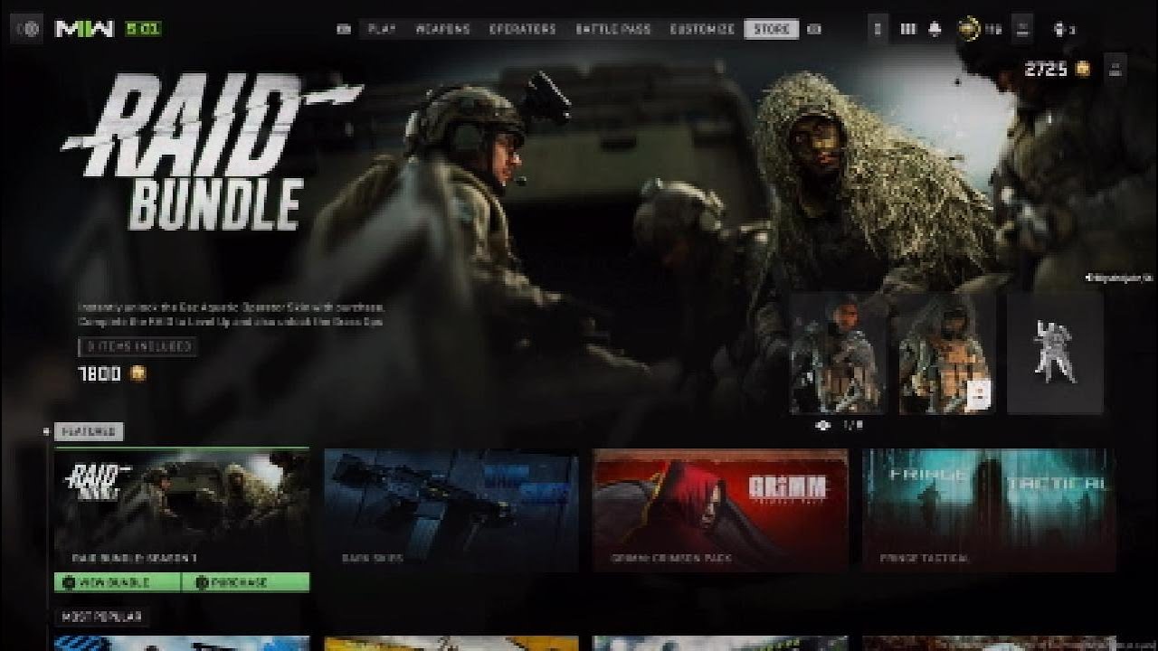 Call of Duty: Modern Warfare 2 Raid Bundle Review GAZ Operator review