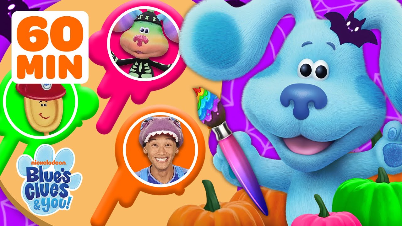 Guess the Missing Colors Game #17 w/ Blue & Josh! 🎃 *Halloween Edition* | Blue's Clues & You!