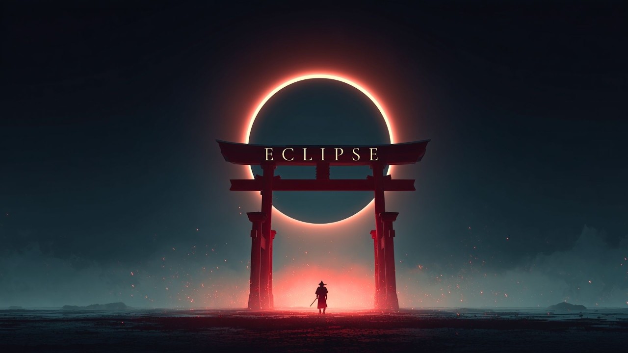 Dark Japanese Ambient for Deep Focus | Eclipse Ritual at the Torii | koto and shakuhachi | 終焉