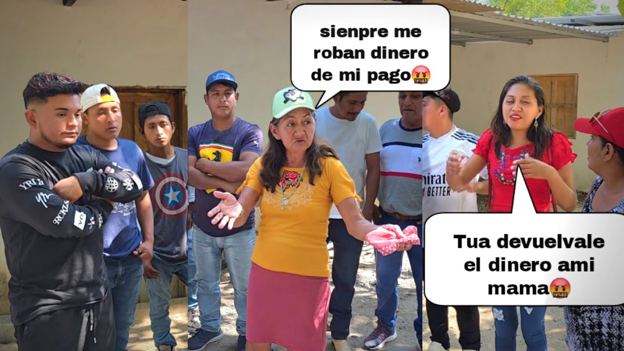 Tua le robo el pago a doña esperanza😭keyli emput4d4 le pela la cara a tua🤬