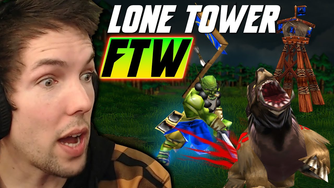 1 Tower for defense, 1 angry Blademaster for backline deletion!