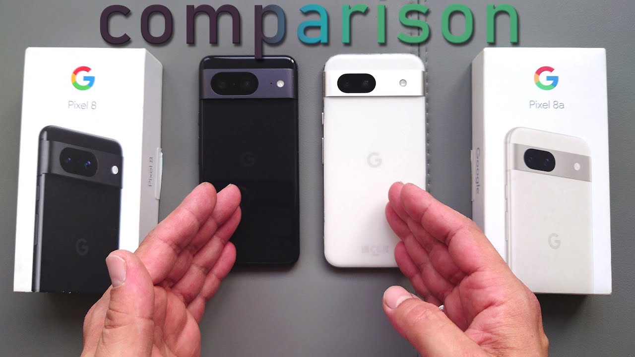 Сравнение Google Pixel 8 и Google Pixel 8A