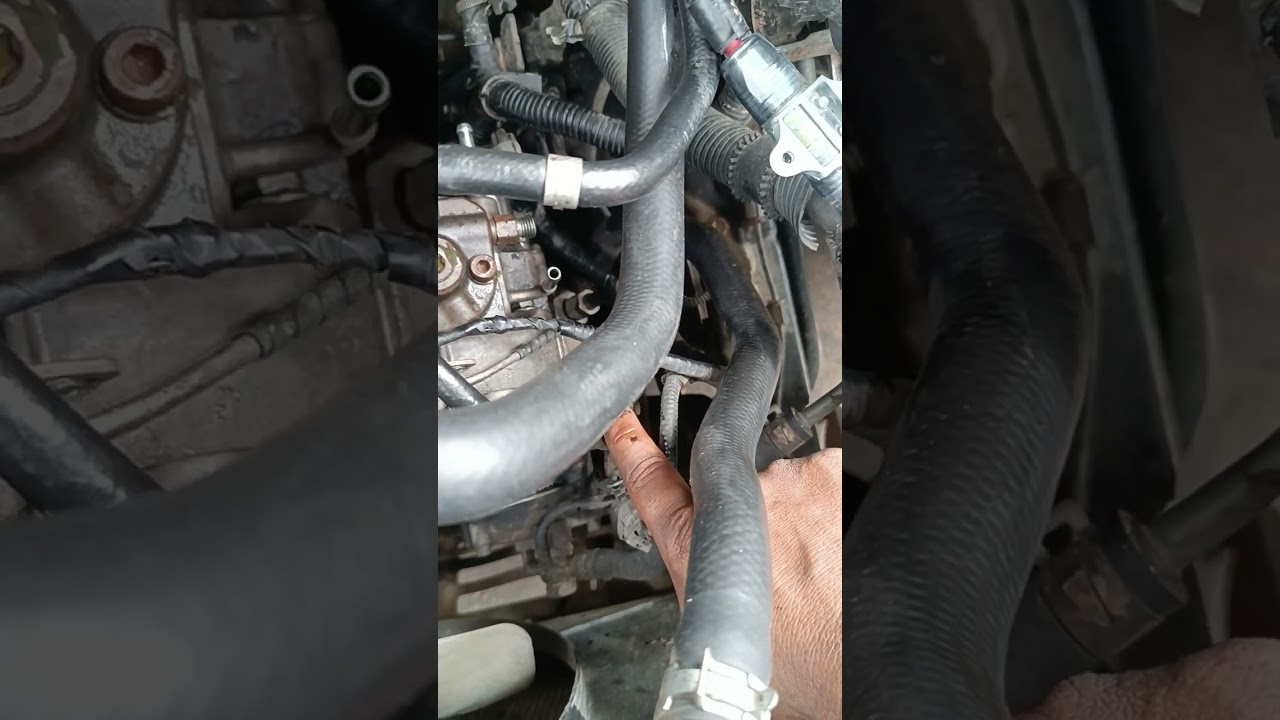 desmontaje de bomba de inyección. Toyota Hilux 3.0