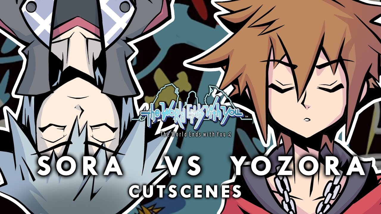 Sora Vs Yozora BUT it's The World Ends With You - KINGDOM HEARTS 3 ReMind